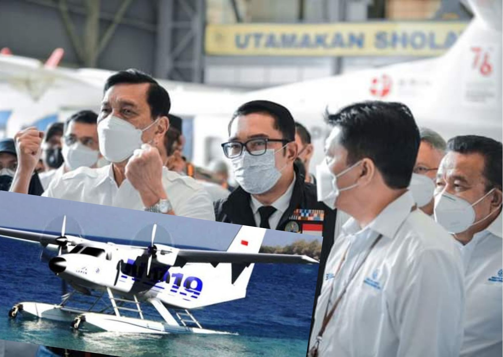Luhut dan Emil ke PTDI