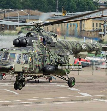 Mi-8 varian kelahiran Suriah