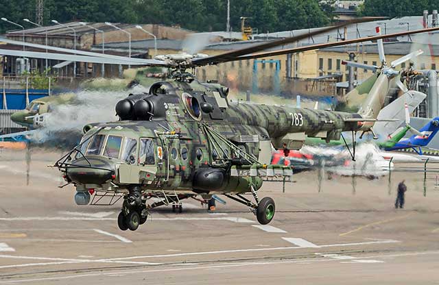 Mi-8 varian kelahiran Suriah