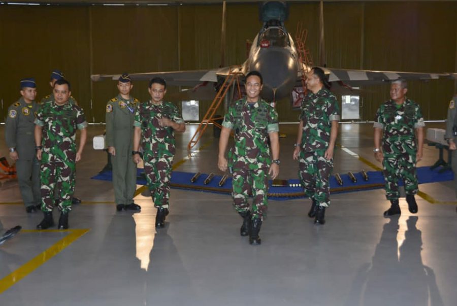Panglima TNI Kunjungi Skadron Udara 14