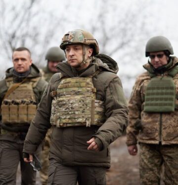 Presiden Volodymyr Zelensky