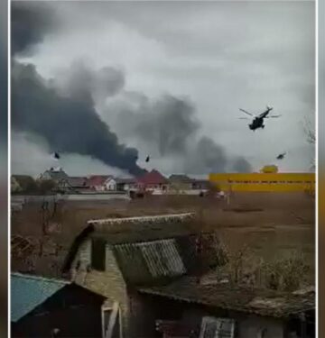 Serangan helikopter terhadap bandara Hostomel