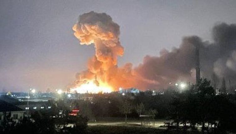 Serangan udara Rusia terhadap Ukraina