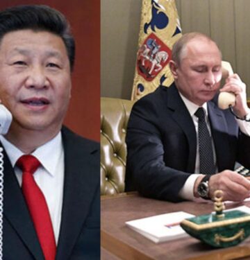Xi jinping telepon Putin