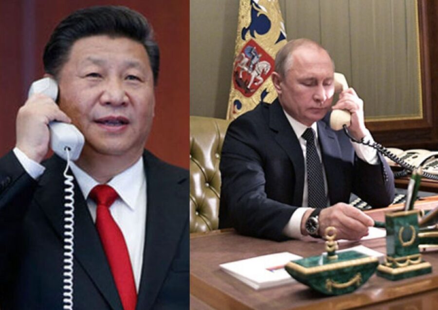 Xi jinping telepon Putin