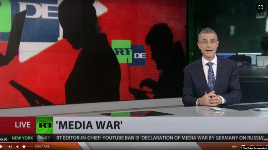 YouTube cabut monetisasi televisi-televisi Rusia