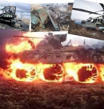 Alutsista Rusia jadi tumbal di neraka Ukraina