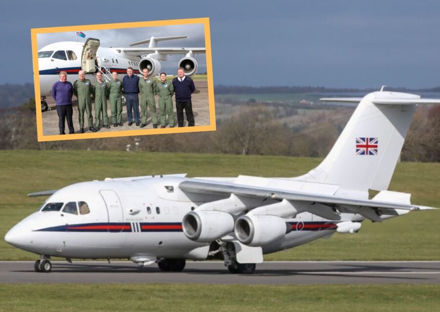 BAE 146 RAF Queen's Flight