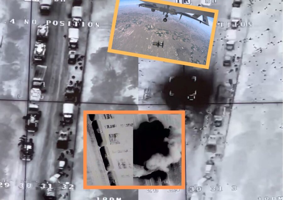 Bayraktar TB2 ampuh menghancurkan ranpur Rusia