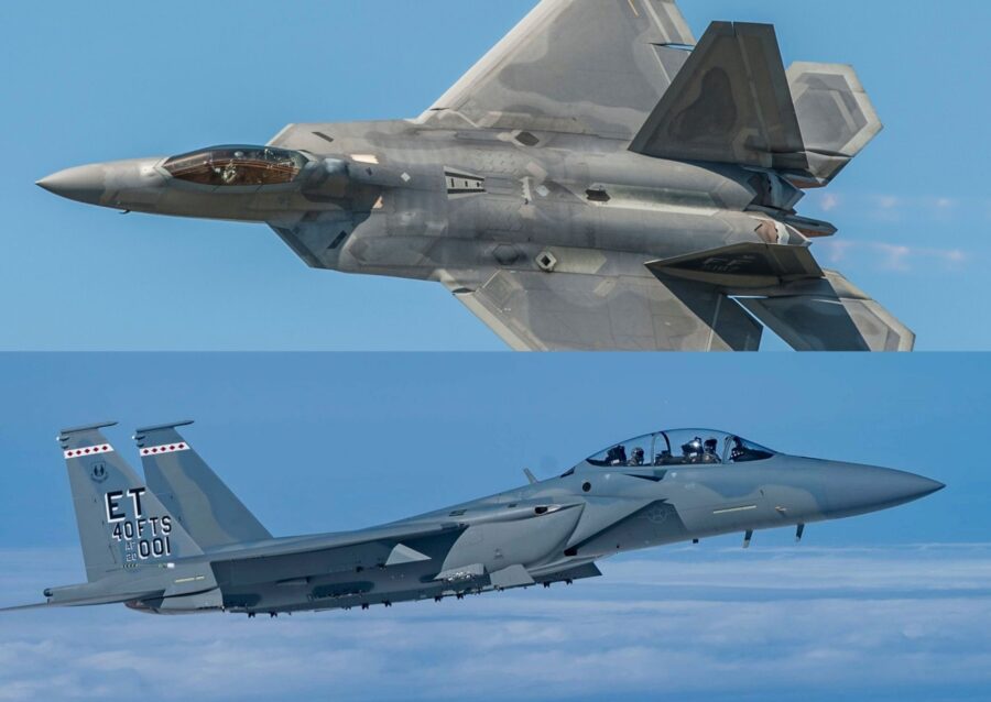 F-22 dan F-15EX