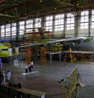 Fasilitas Antonov di Ukraina sebelum terjadi perang