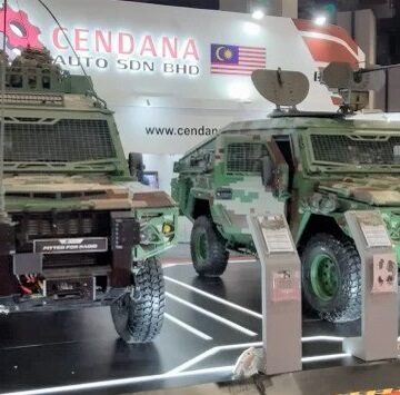 Kendaraan Taktis buatan Cendana Auto Malaysia