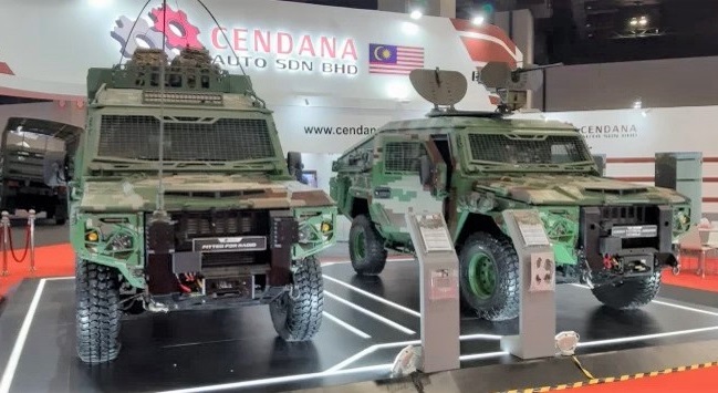 Kendaraan Taktis buatan Cendana Auto Malaysia