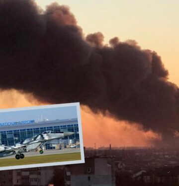 Lviv aircraft plant destroyed by Russia
