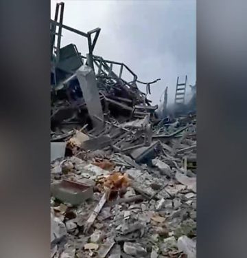 Pabrik tank di Zhytomyr hancur lebur oleh pasukan Rusia