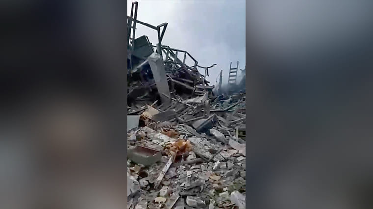 Pabrik tank di Zhytomyr hancur lebur oleh pasukan Rusia