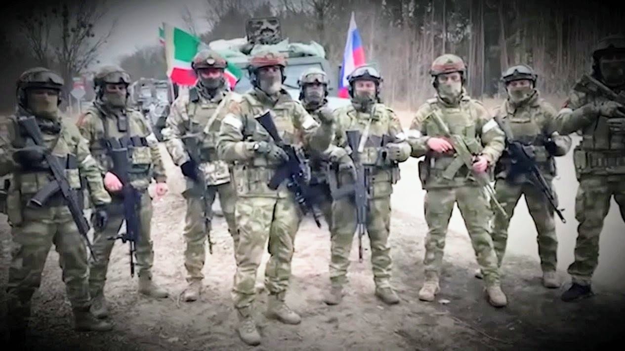 Pasukan Rusia dan Chechnya