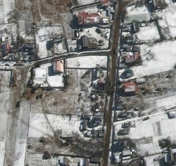 Posisi pasukan Rusia yang akan menyerang Kyiv