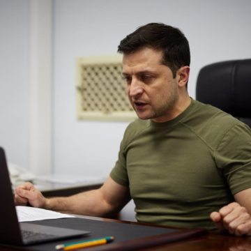 Presiden Volodymyr Zelensky