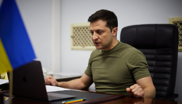 Presiden Volodymyr Zelensky