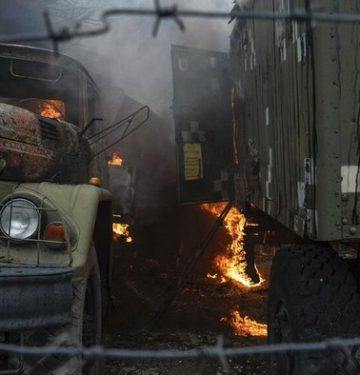 Serangan Rusia di Mariupol