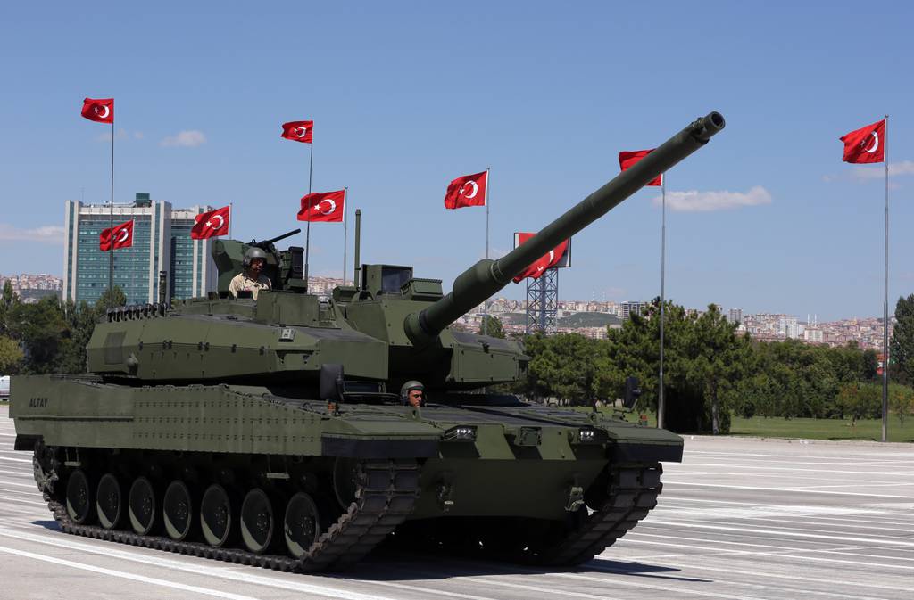 Tank Altay MBT Turki