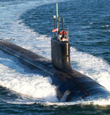 Virginia class nuclear submarine
