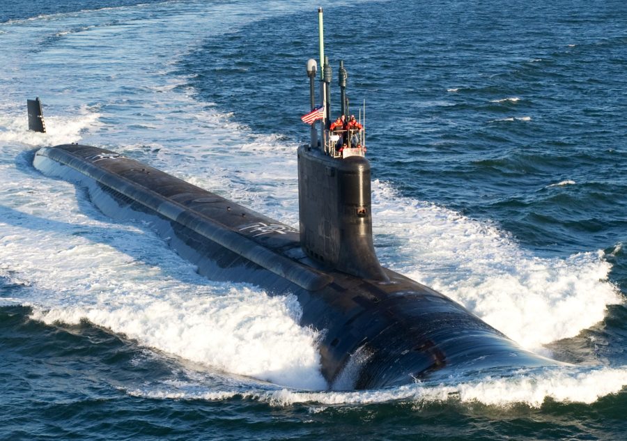 Virginia class nuclear submarine