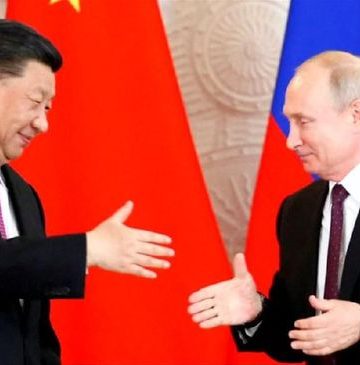 Xi Jinping dan Vladimir Putin