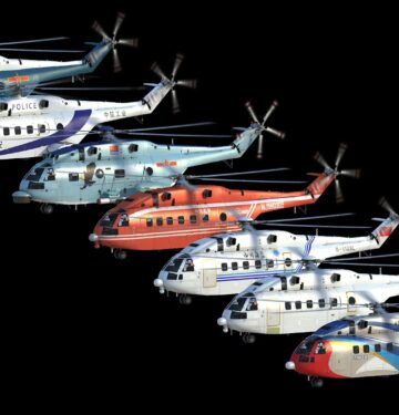 AVIC AC313 helicopters