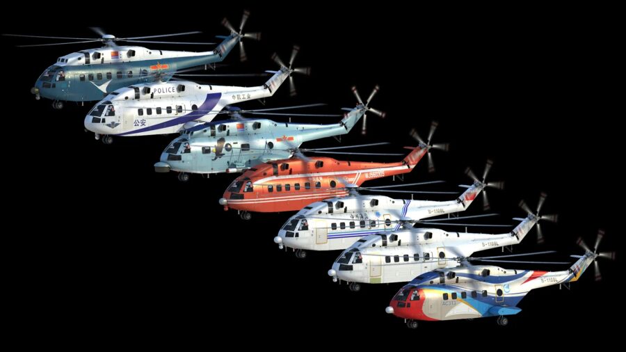 AVIC AC313 helicopters