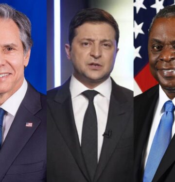 Blinken - Zelensky - Austin