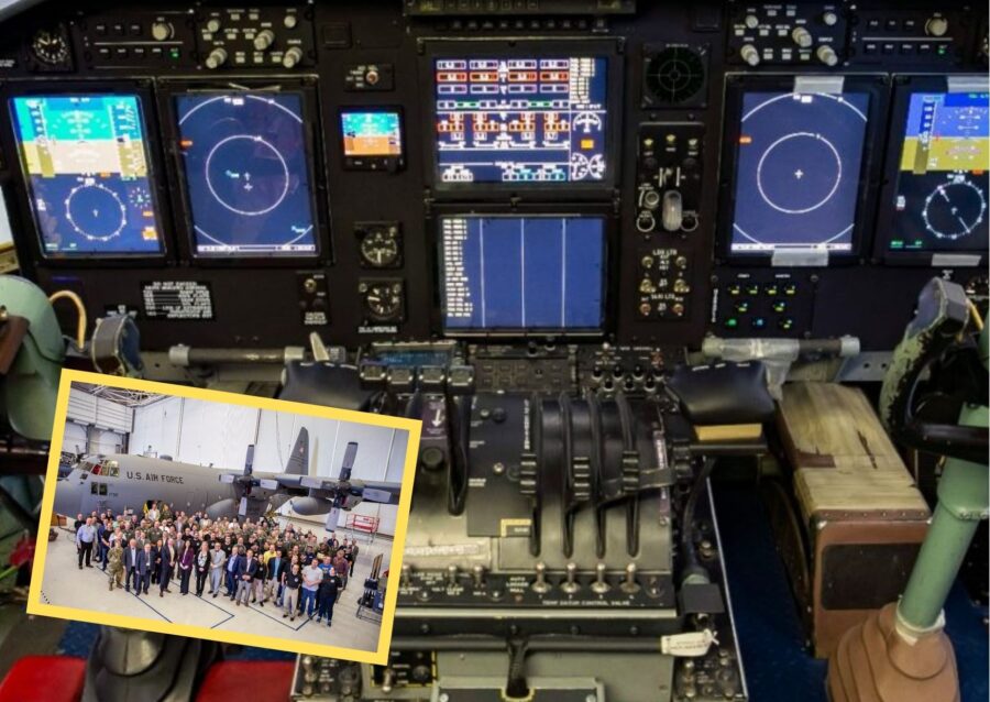 C-130H hasil upgrade avionik