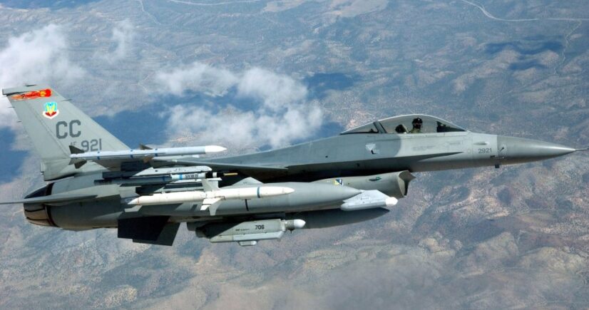 F-16C from 522nd Fighter Squadron