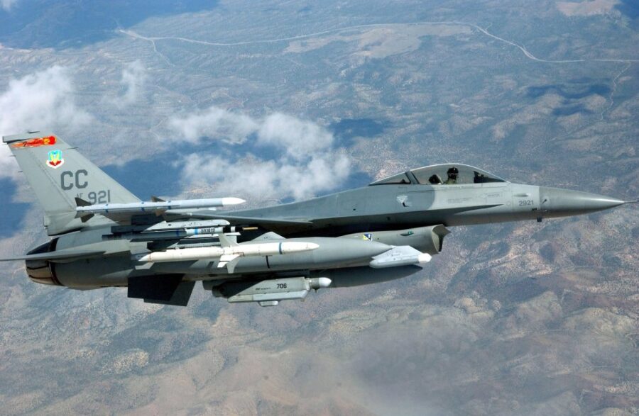 F-16C from 522nd Fighter Squadron