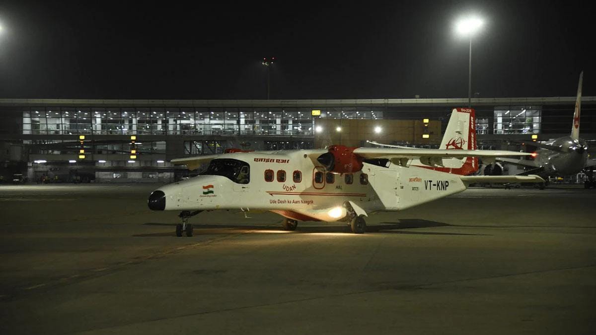 HAL Do-228 first commercial flight