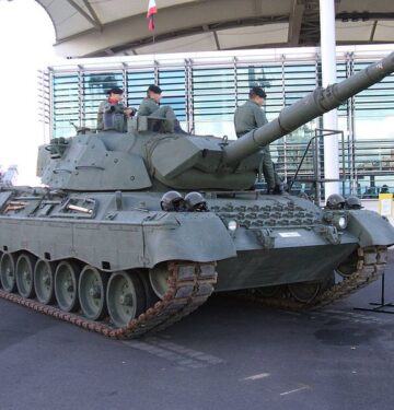 Leopard-1A5 tank