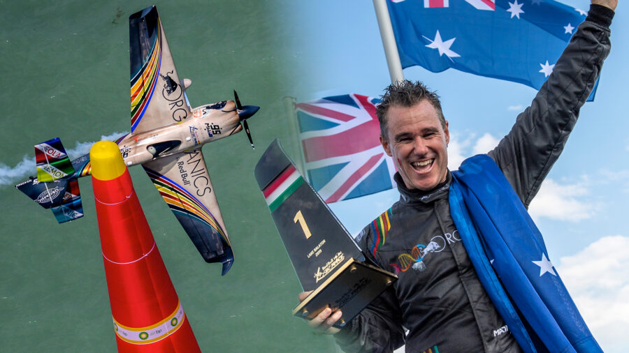 Matt Hall juara dunia Red Bull Air Race 2019