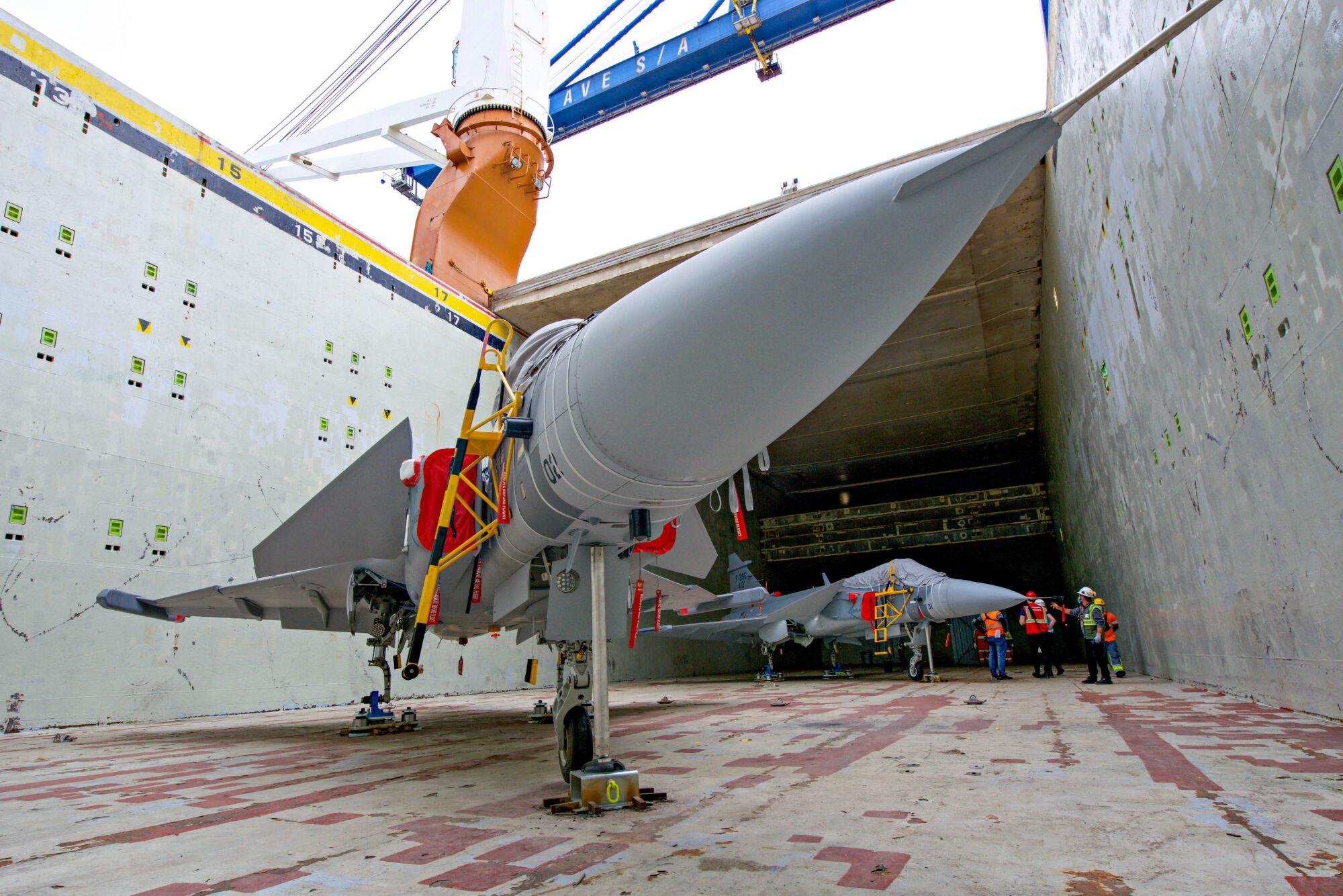 Saab F-39 Gripen milik Angkatan Udara Brasil