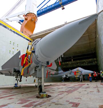 Saab F-39 Gripen milik Angkatan Udara Brasil