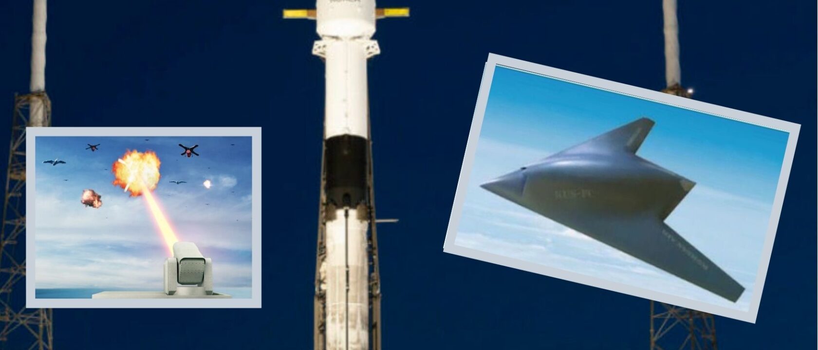 Satelit Korea, drone siluman dan senjata laser