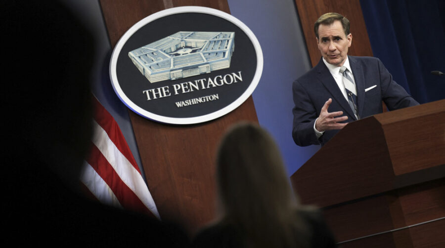 Sekretaris Pers Pentagon John Kirby