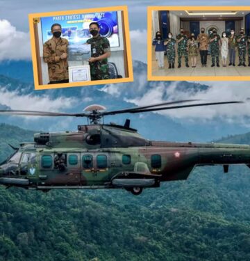 TNI AU JUARA KONTES FOTO AIRBUS