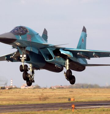 Su-34 with Khibiny EW