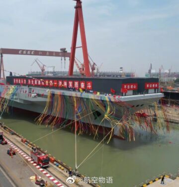 Kapal Induk China CV-18 Fujian