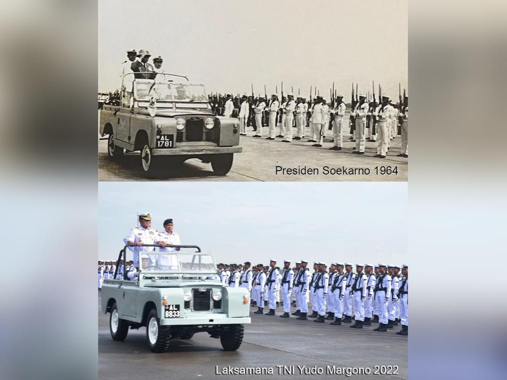 Kasal Periksa Pasukan pakai Land Rover