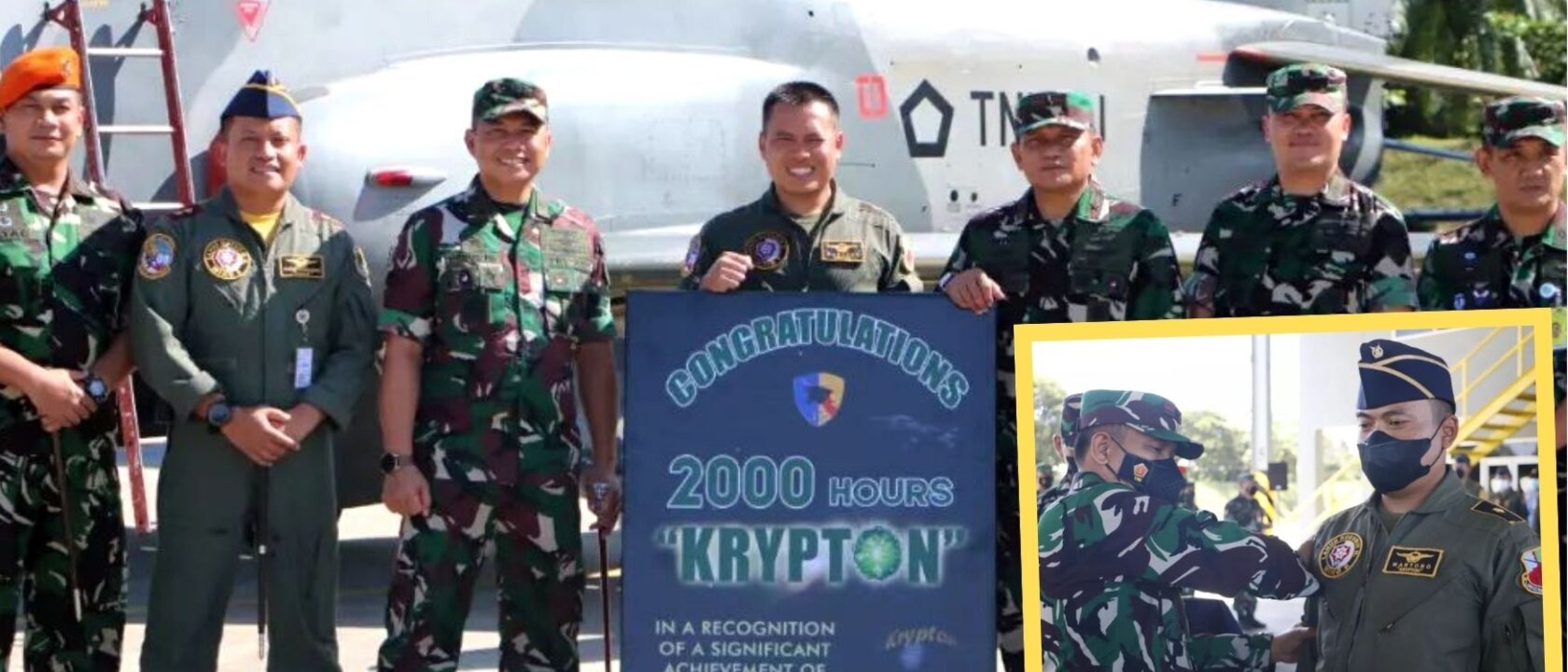 Martono Krypton 2000 jam terbang di Hawk 100-200