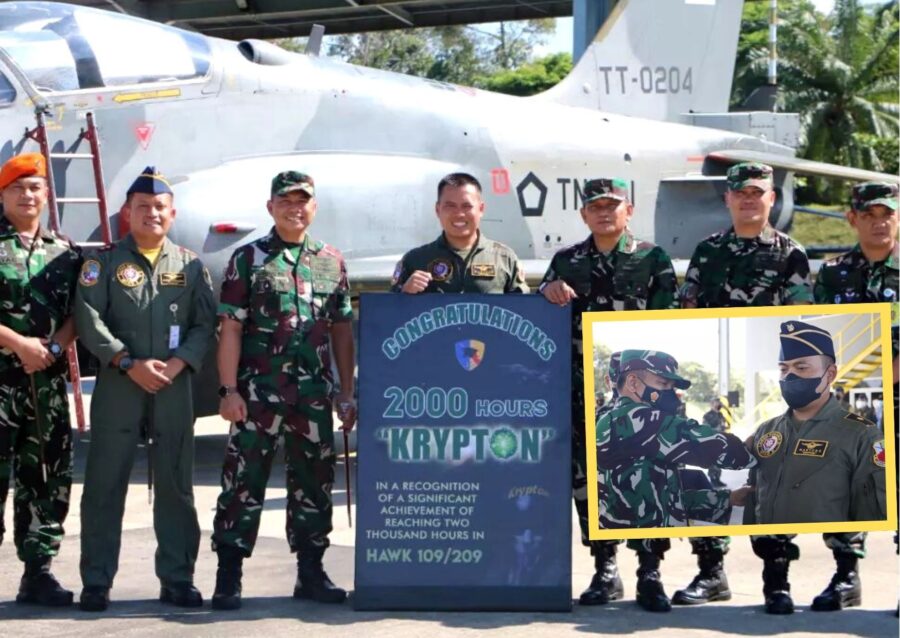 Martono Krypton 2000 jam terbang di Hawk 100-200