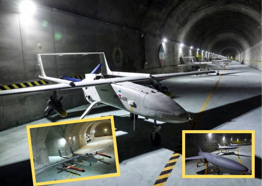 Pangkalan drone bawah tanah Iran
