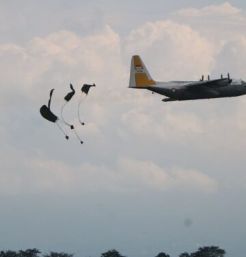 Penerjunan Logistik Latma Cope West 2022